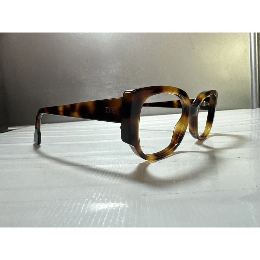 VTG Christian Dior Clear Oval Glasses Germany 05lha Frame Only 52 18 145